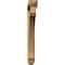 Ekena Millwork Legacy Arts and Crafts Rough Sawn Bracket w/ Offset Brace, Western Red Cedar, 6"W x 48"D x 48"H BKT0604X48X48LEC03RWR - alternate 2